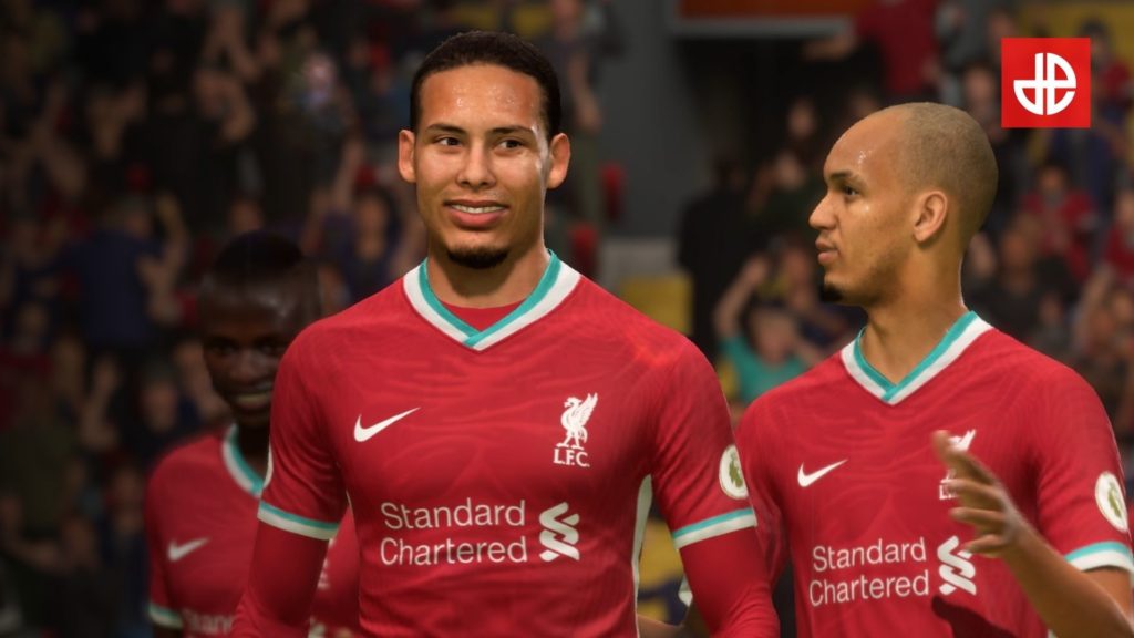 Van Dijk en FIFA 21