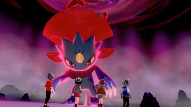 Weavile en Pokémon Espada Escudo