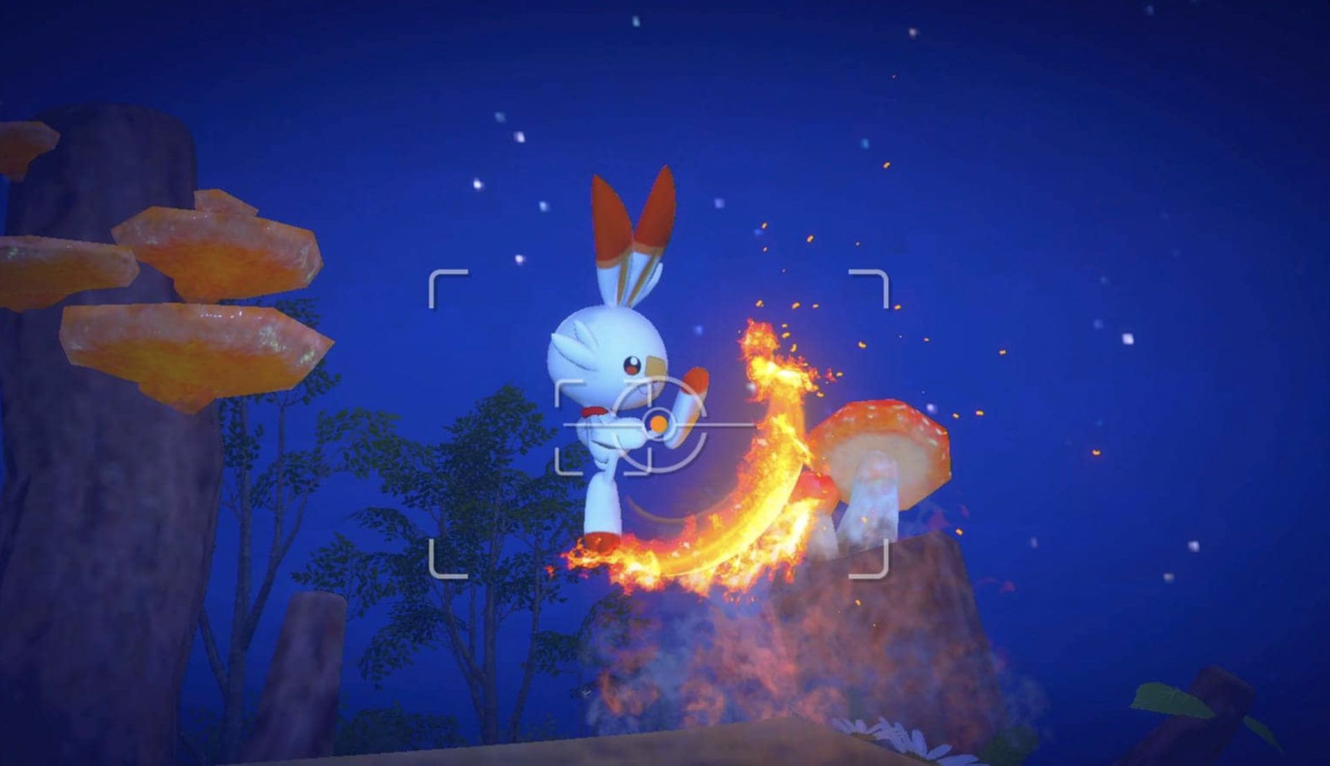 Scorbunny en Pokémon Snap