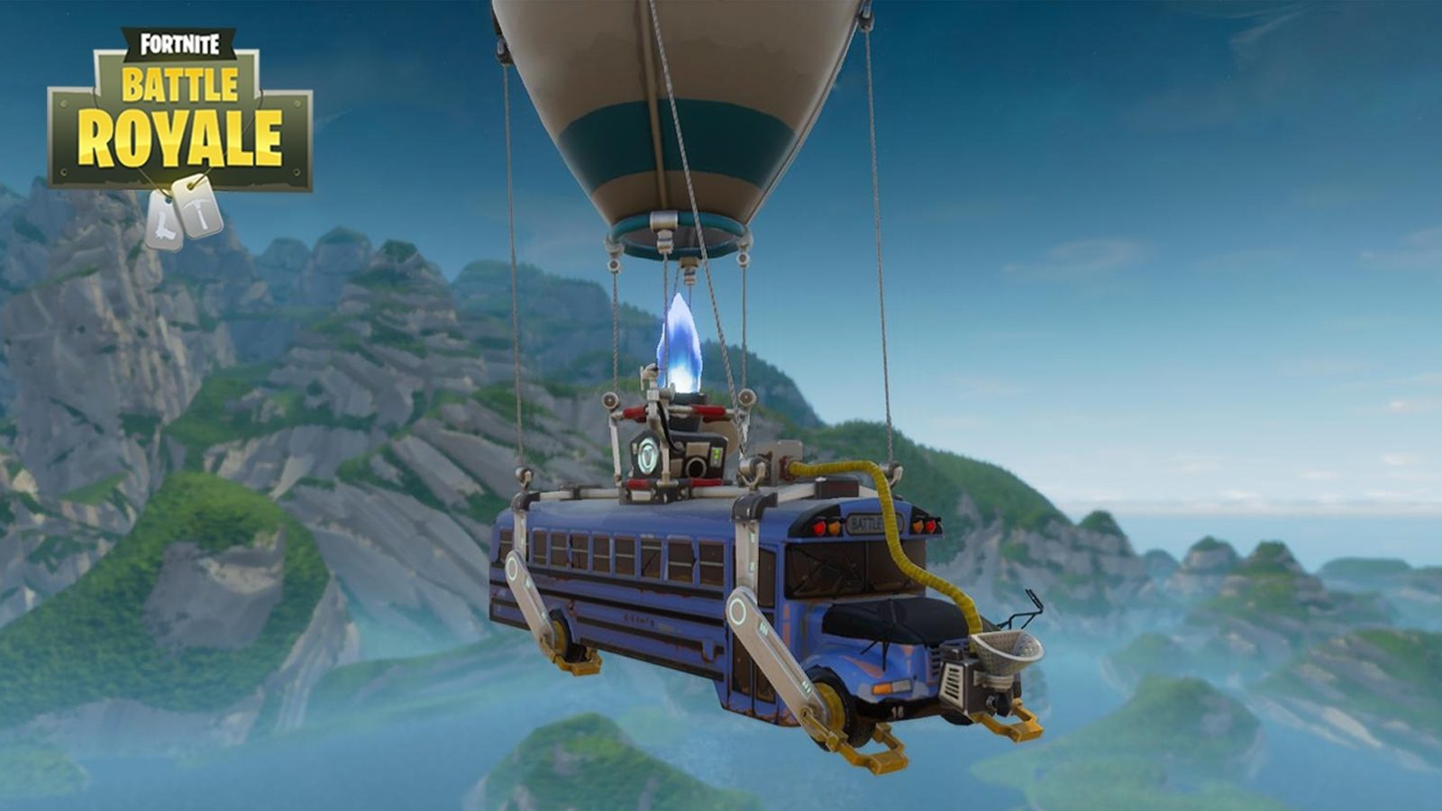 Un globo aerostático con la forma del bus de Fortnite sobrevolará el E3 ...