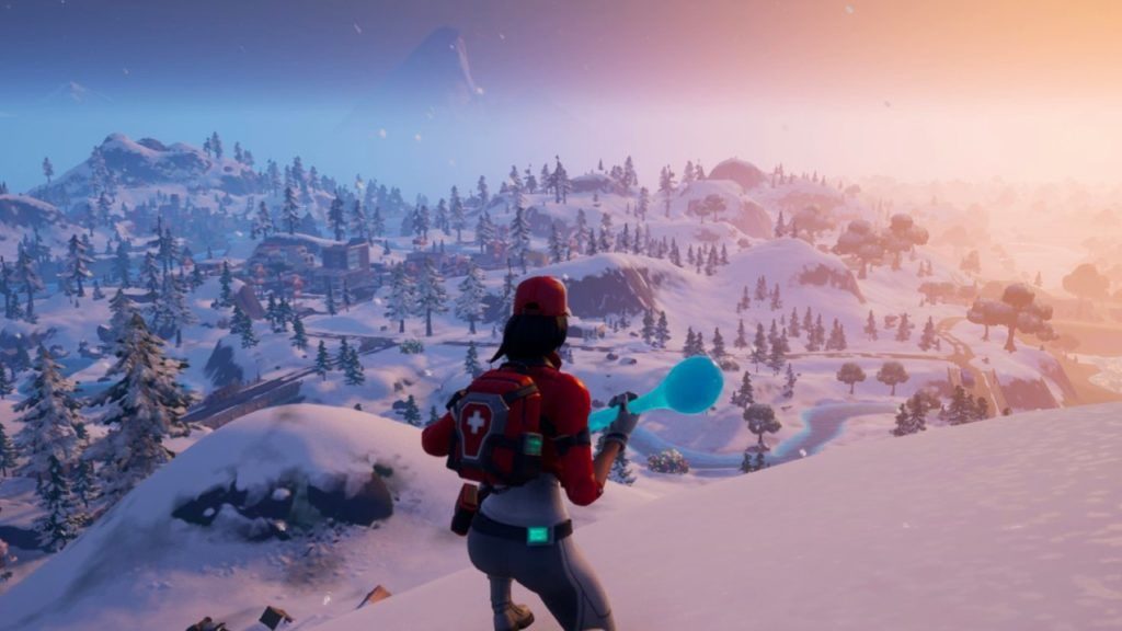 Comment allumer des feux d'artifice - Défi Fortnite Fête Hivernale