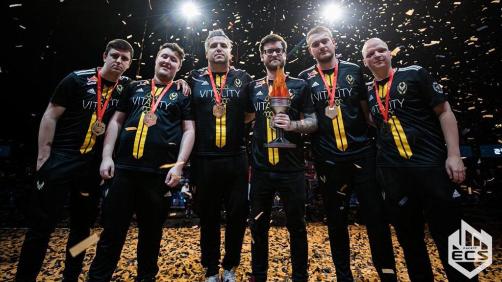 Victoire Team Vitality ECS CS:GO