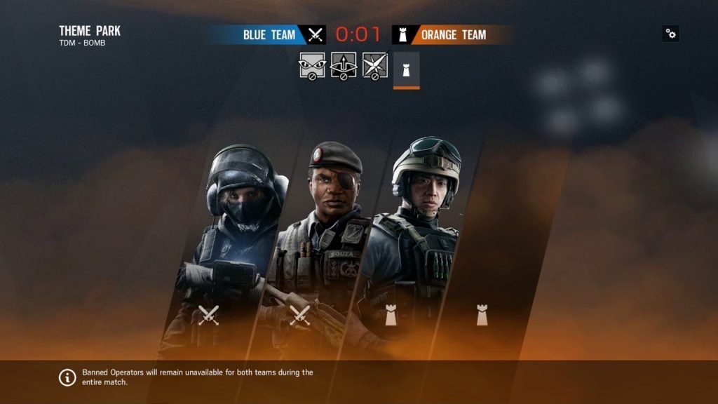 systèmes de ban Rainbow Six Siege
