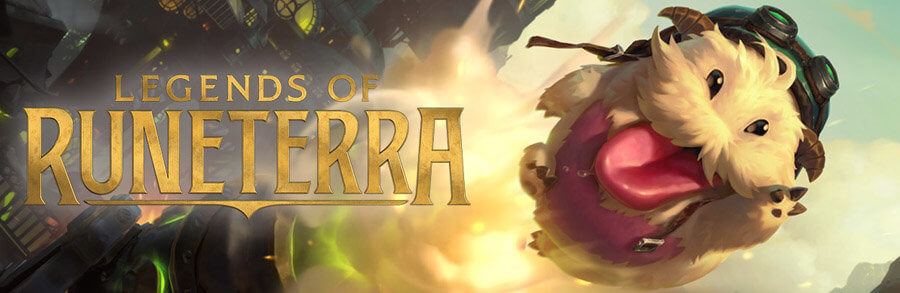 banderole promotionnelle Legends of Runeterra