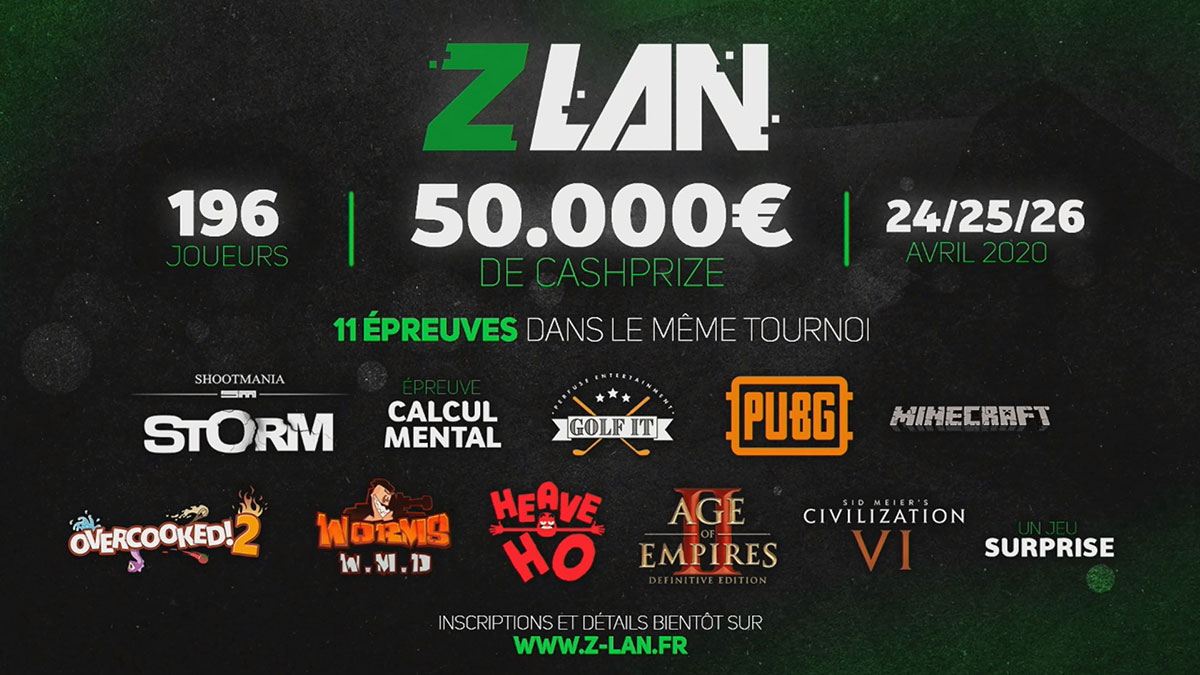 Liste des jeux de la ZLAN