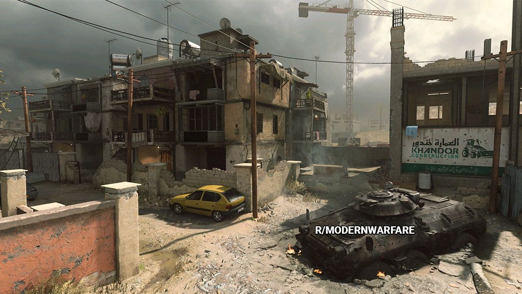 Backlot Modern Warfare Call of Duty