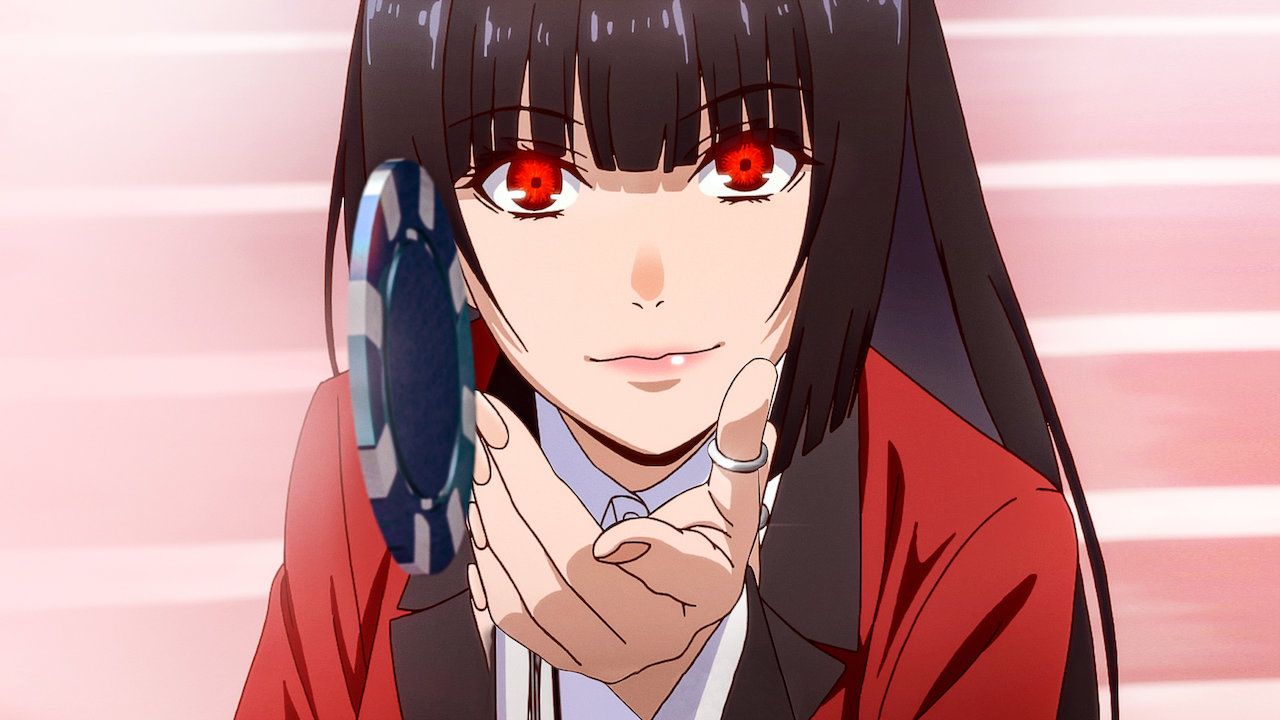 Une Cosplayeuse Incarne Merveille Yumeko Jabami De Gambling School