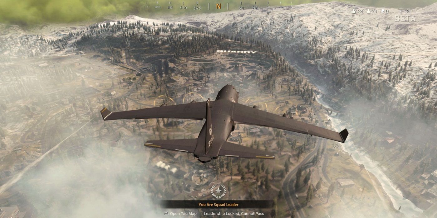 Call of Duty Warzone Infinity Ward avion