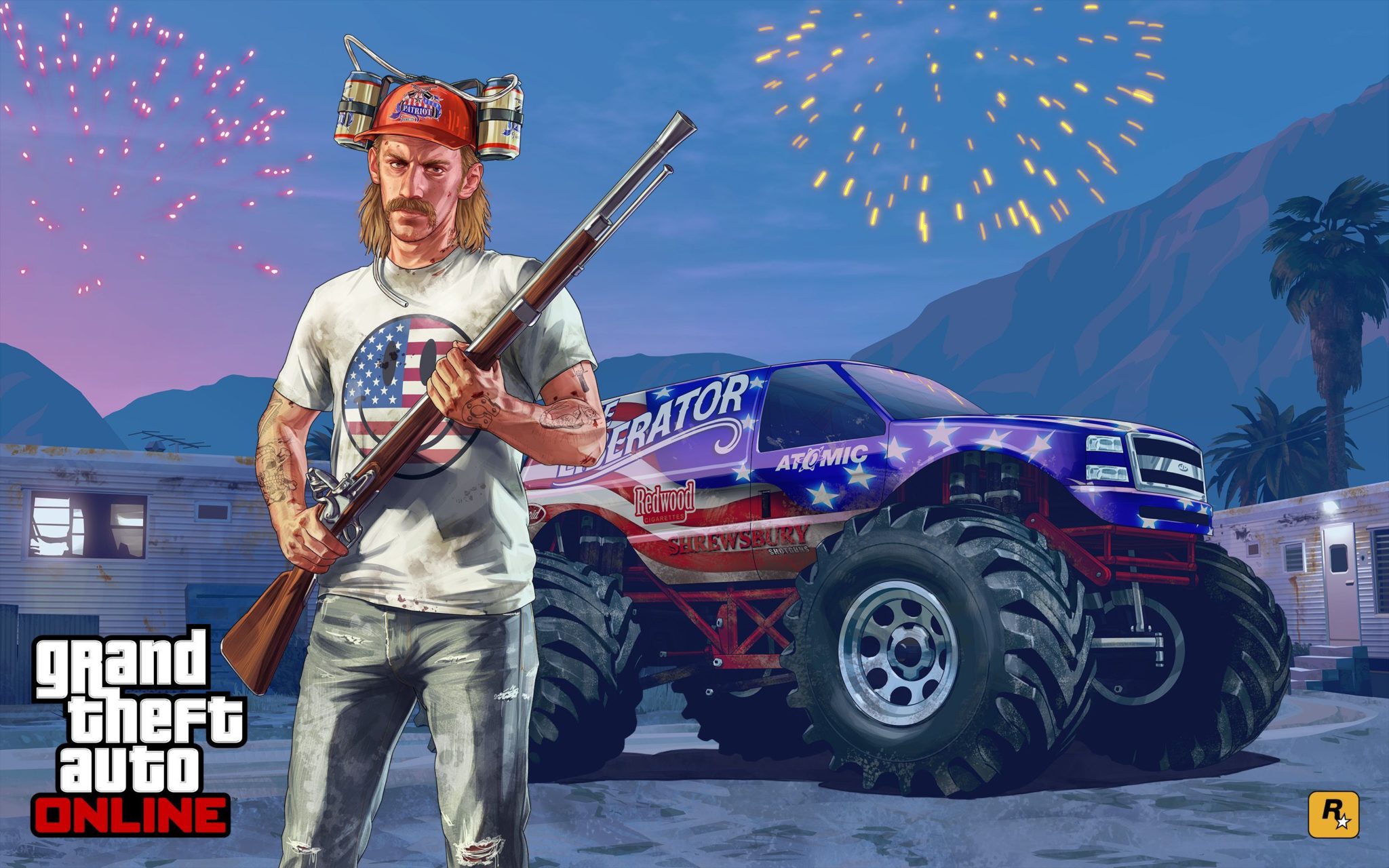 Comment Faire L Amoure Sur Gta 5 MAJ GTA Online 3 juillet - Independance Day, Luxor Deluxe, promos etc