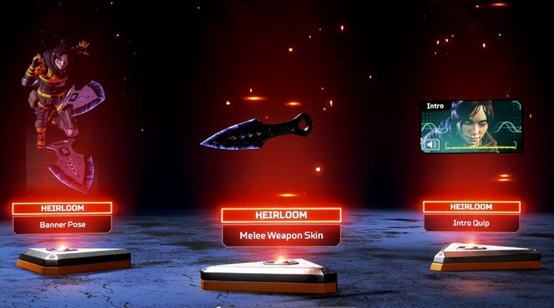 Heirloom Wraith Apex Legends