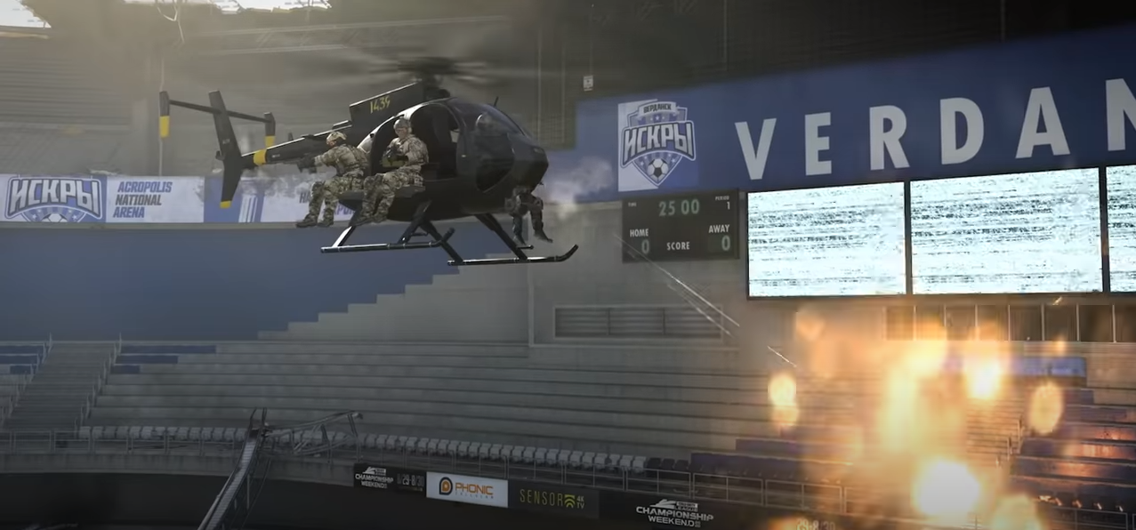 Saison 5 Modern Warfare Warzone Infinity Ward stade