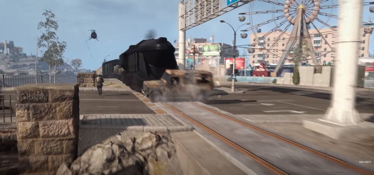 Call of Duty Warzone Saison 5 train Infinity Ward