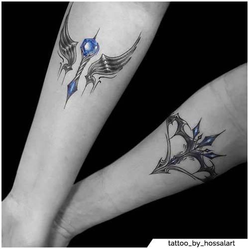 Tatouage League of Legends de couple