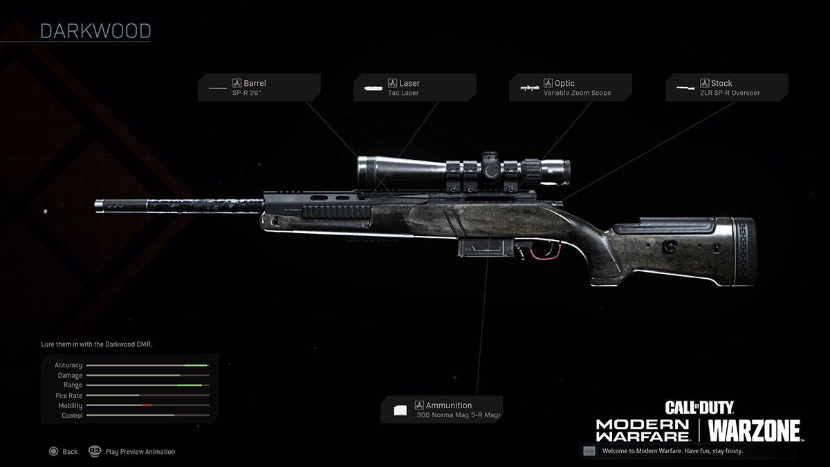 SP-R 208 sur Modern Warfare