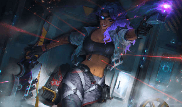 Samira League of LEgends skin Riot Games