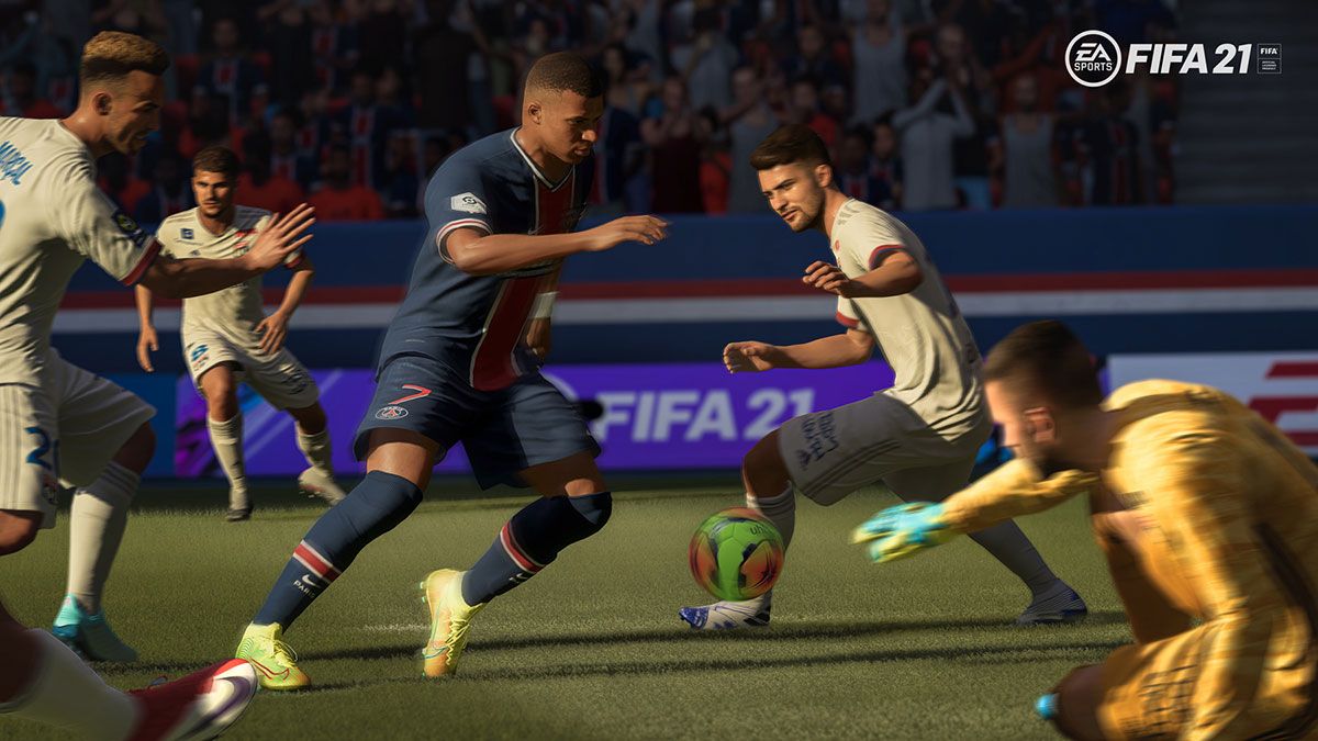 Mise à jour des tactiques de pression sur FIFA 21