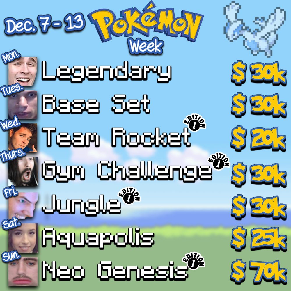 Semaine Pokémon Twitch Ludwig