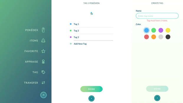 capture Pokémon Go mots-clés Niantic