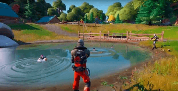 Fortnite canne à pêche Epic Games