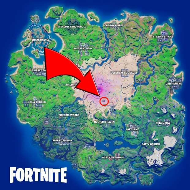 Carte Fortnite Aigle Nocturne Epic Games
