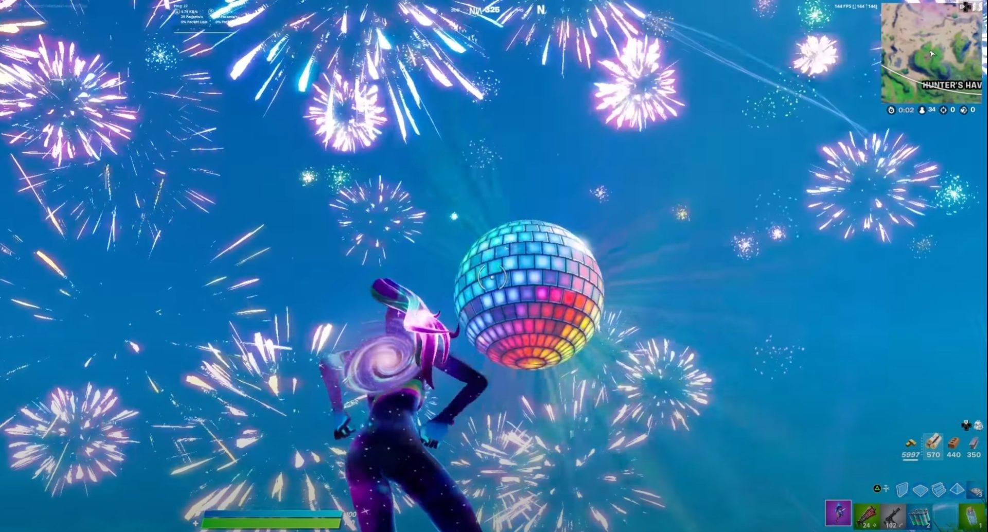 Fortnite Nouvel an 2021 Epic Games