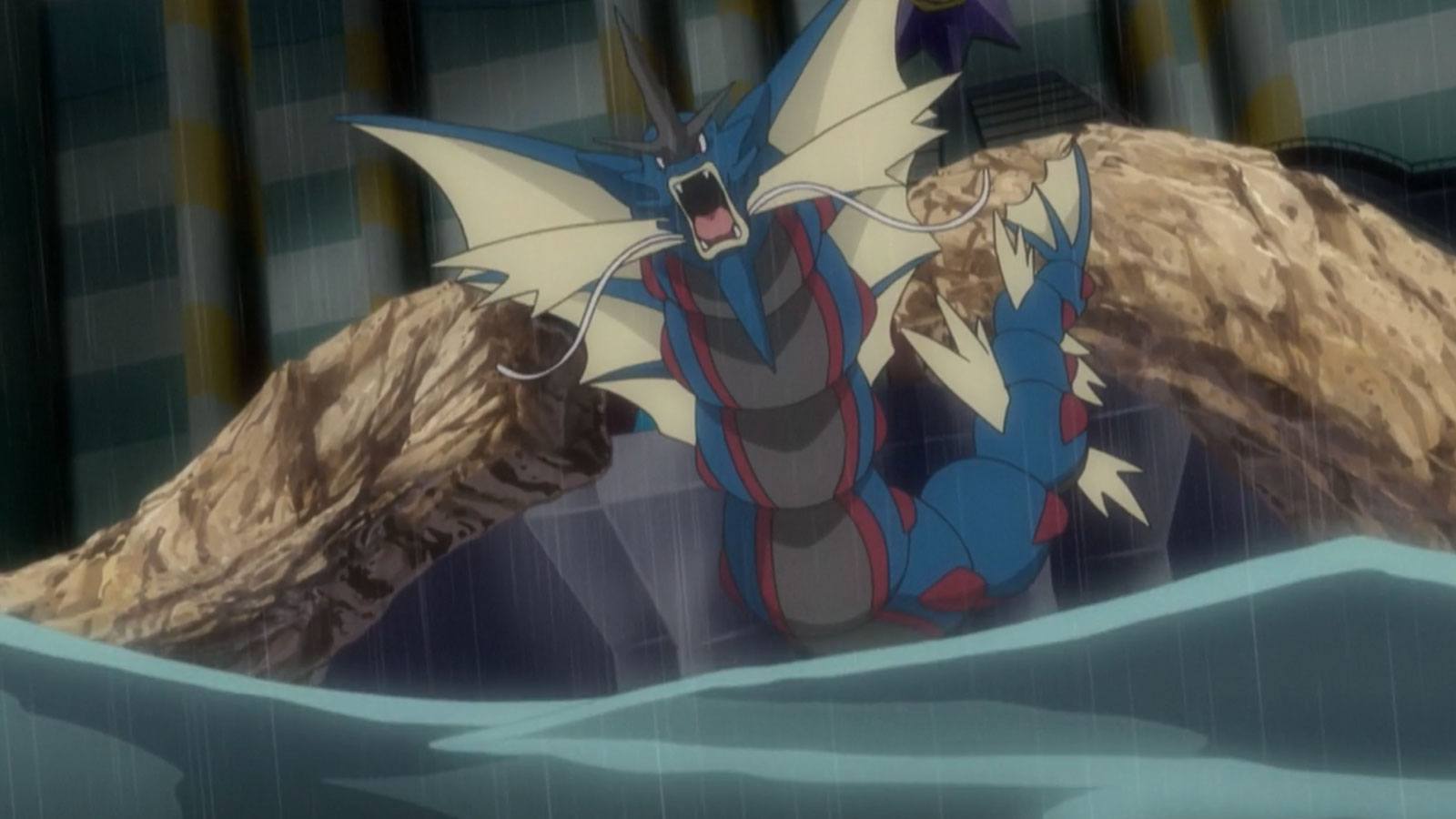 Pokémon dessin animé Méga-Léviator