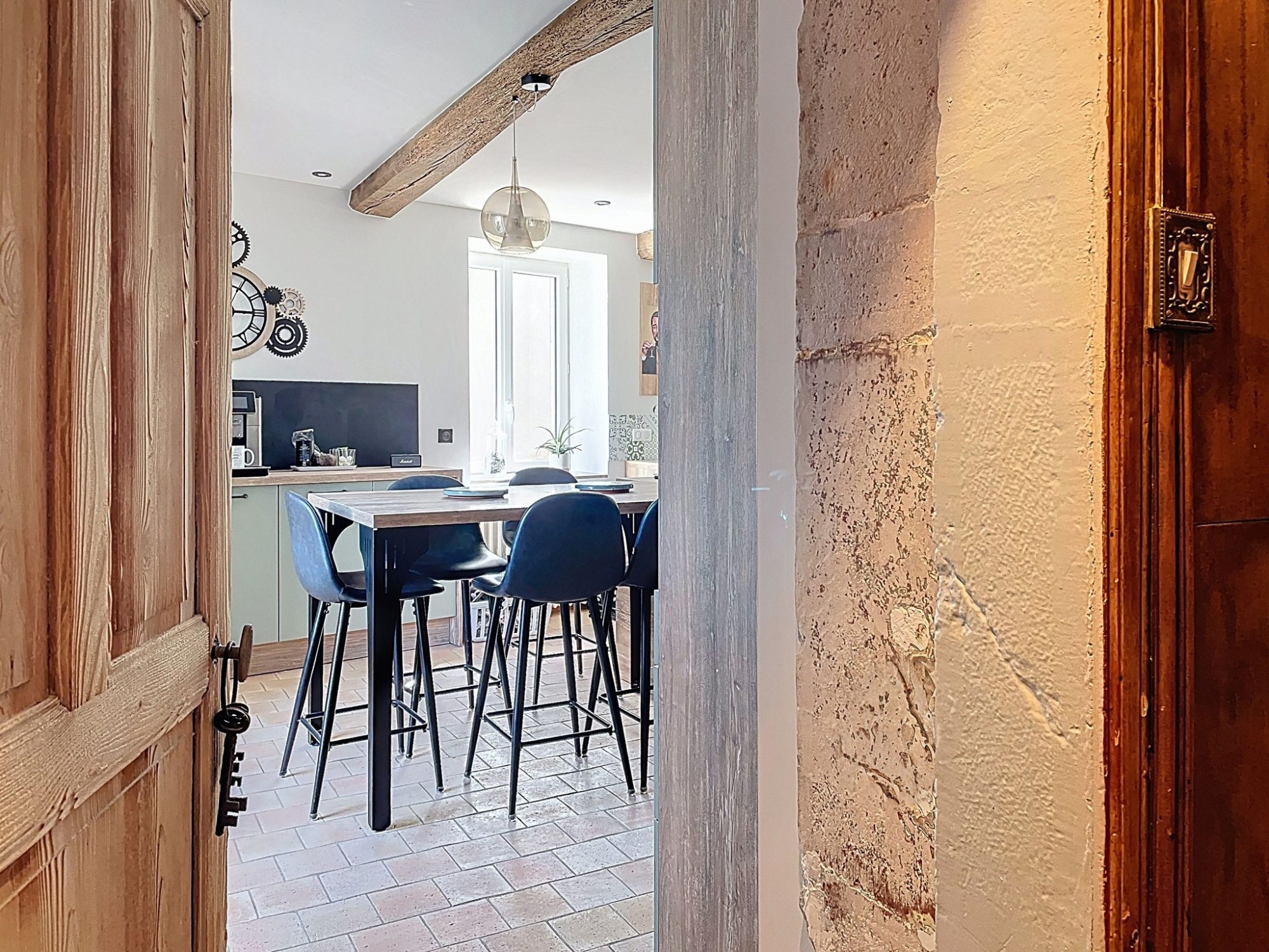 Corps de ferme 269 m² - 7 pièces - terrain 1479 m² Saint-Didier-sur-Chalaronne 01140