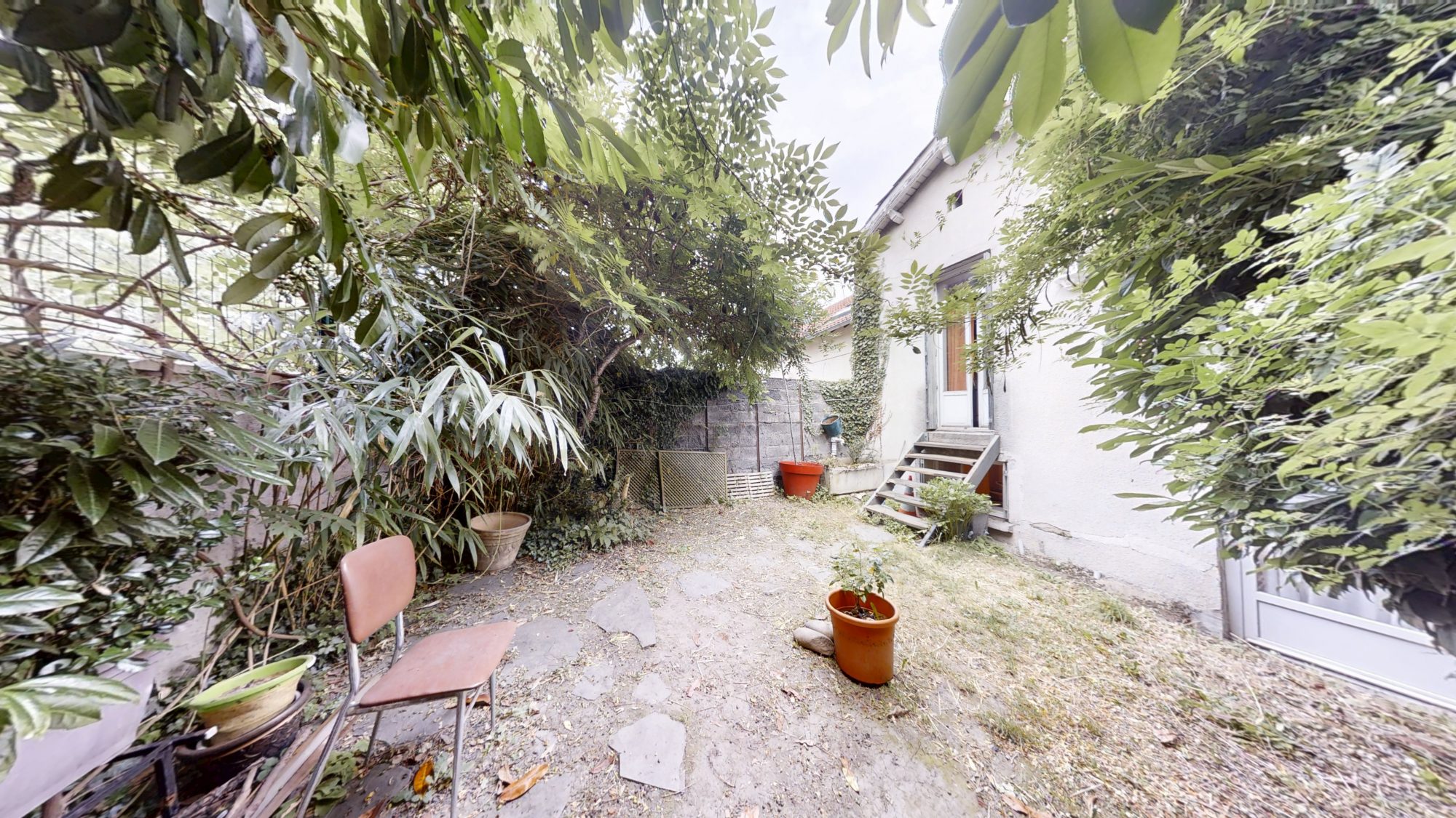 Maison de ville avec jardin