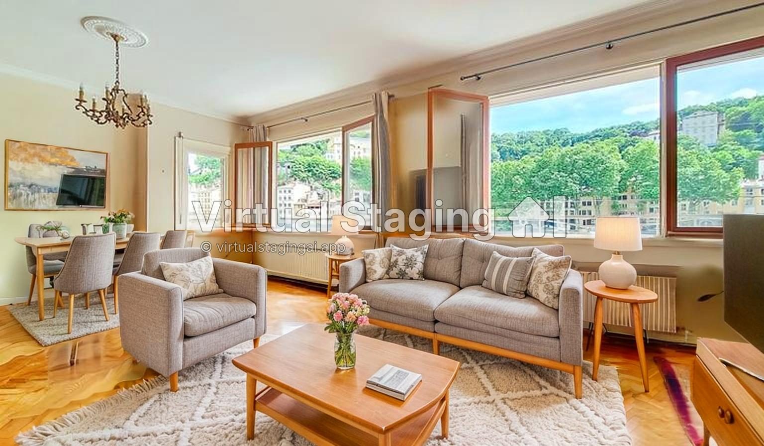 QUAI DE SAONE - T5 de 120 m² avec terrasse - garage possible