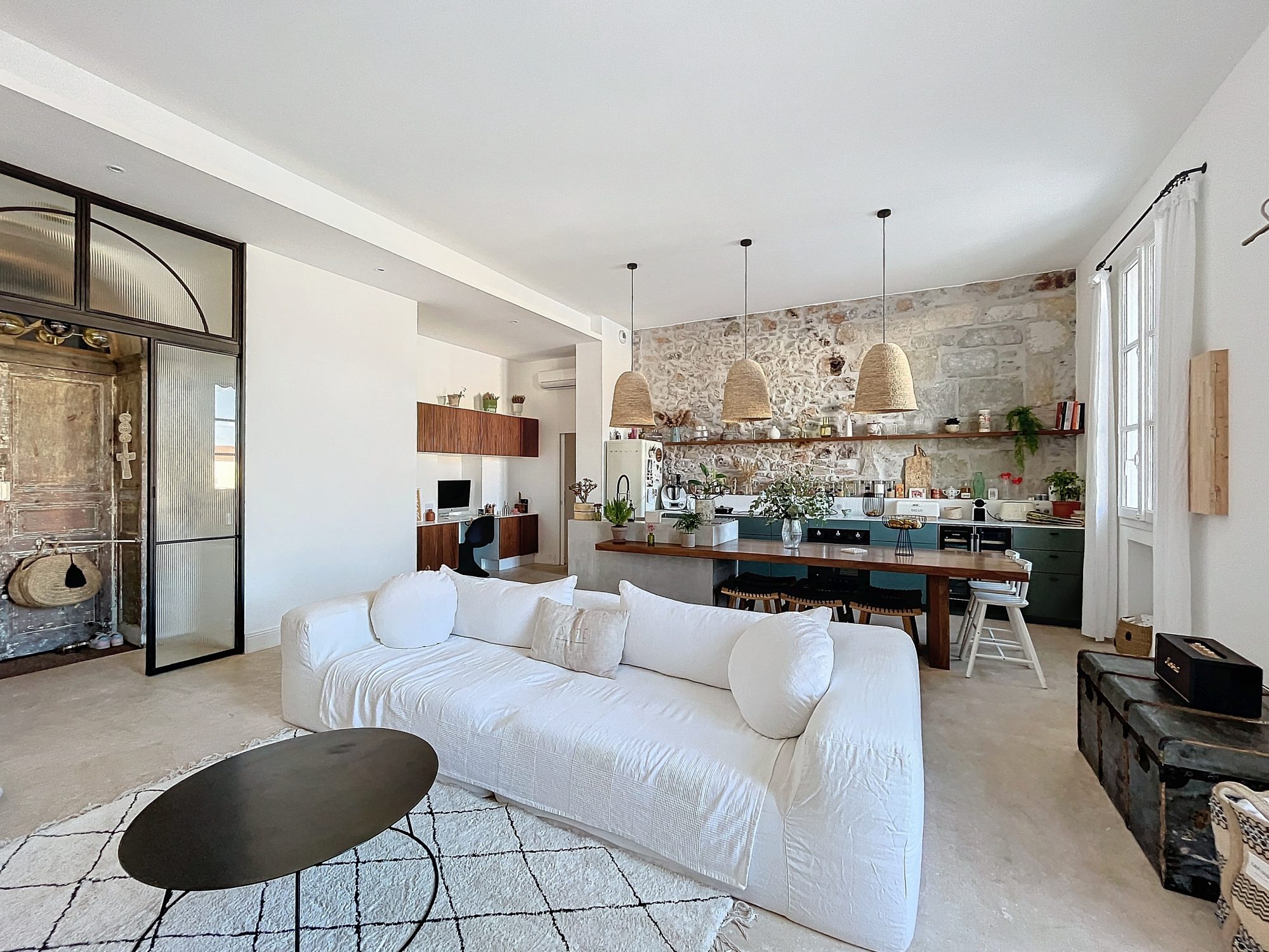 SETE : Centre Ville, Vue Quai, appartement T3, 95 m² Sète 34200