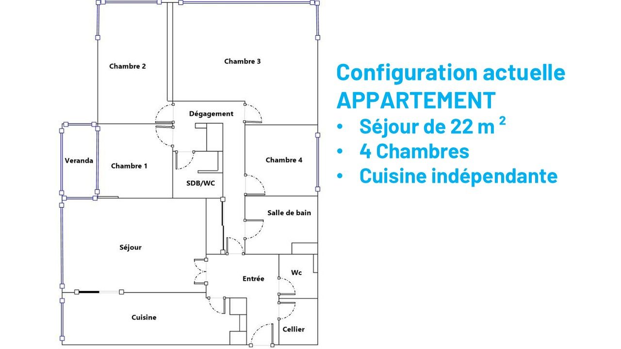 METRO GARIBALDI - Appartement T5 de 126 m² - Parking possible Lyon 69007