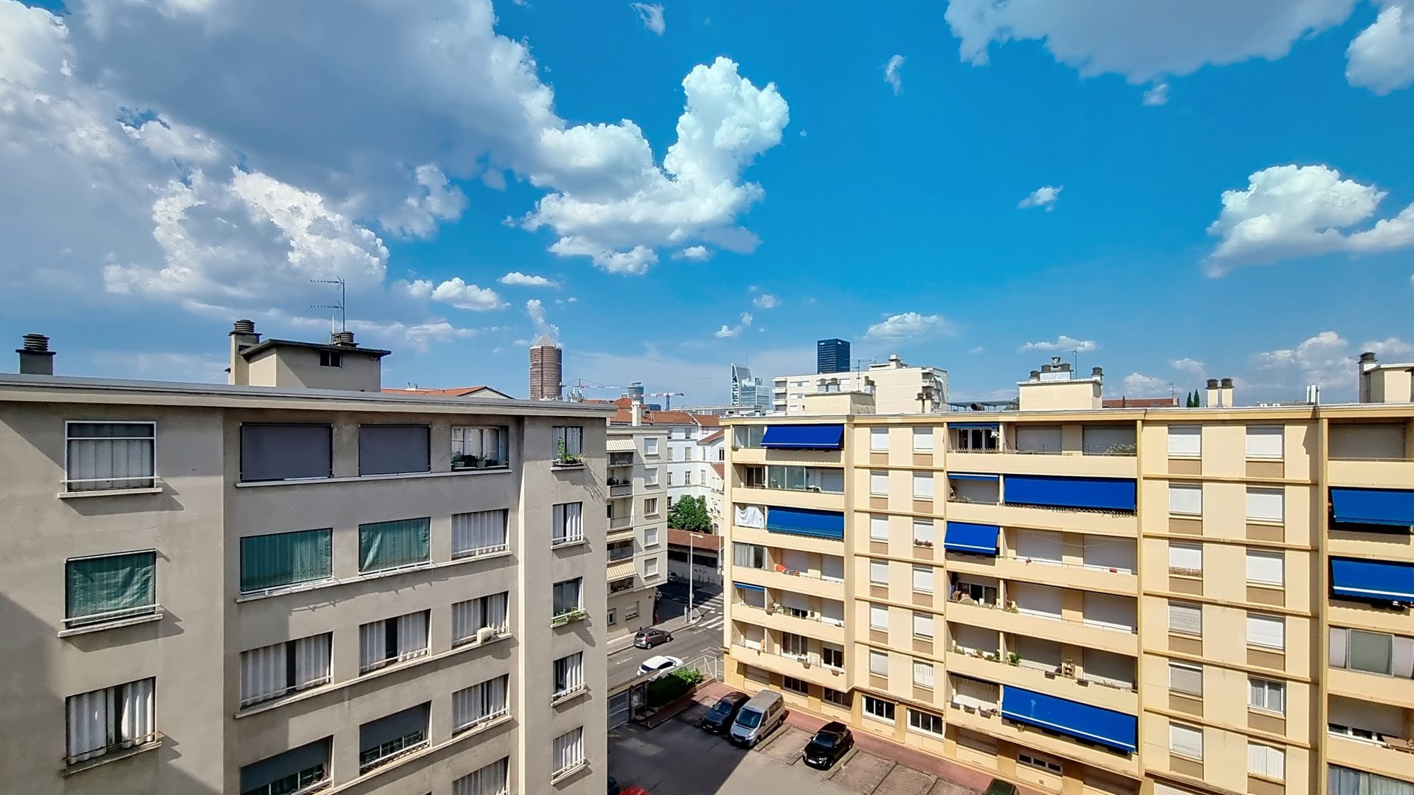 Appartement étage élevé, 2 balcons - Saxe Gambetta Lyon 69007
