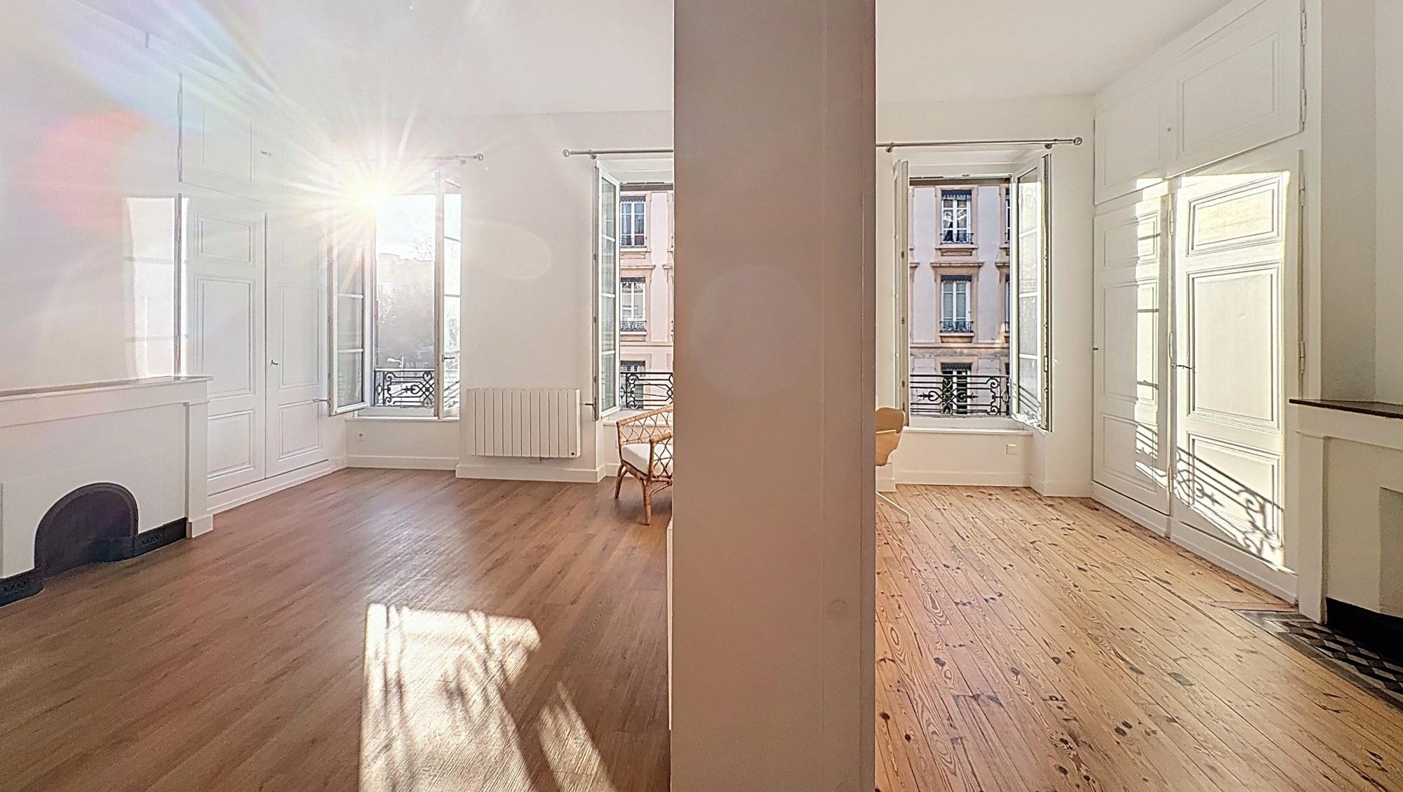 T3 de charme, traversant et lumineux