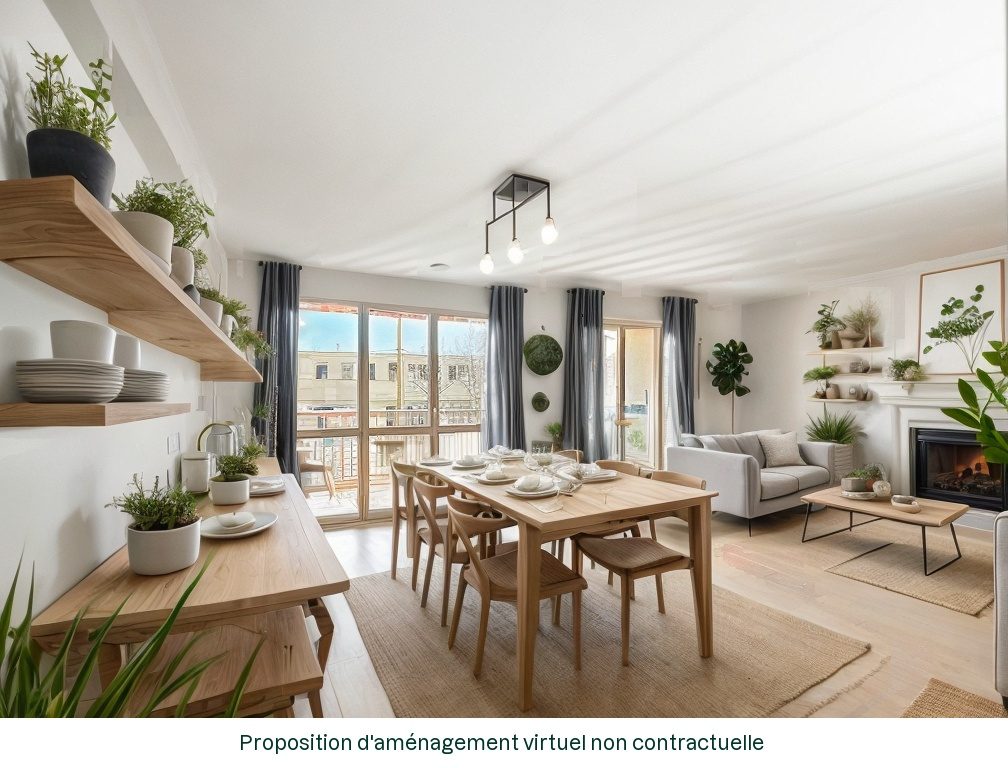 Quartier CROIX LUIZET, grand T3 avec balcon et place de parking au calme