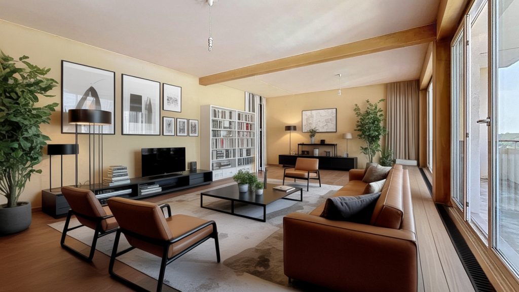 Appartement traversant 92 m² carrez– Étage élevé, vue dégagée, fort potentiel