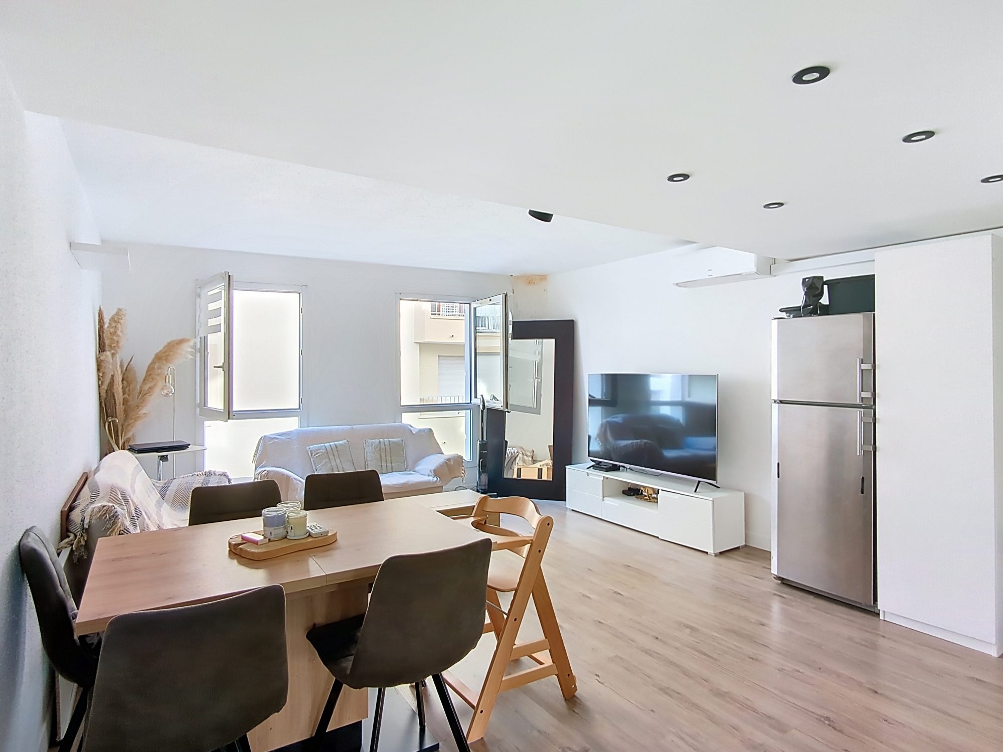 SETE: Quartier Théâtre Molière, Appartement T3 de 54.47m², Ascenseur, Place de parking privative