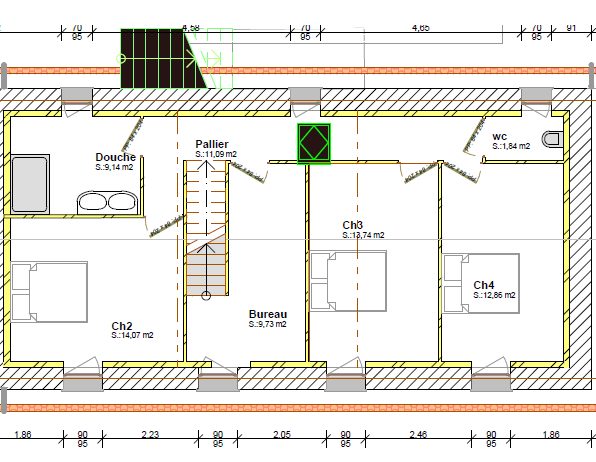 maison à rénover - 4 chambres potentielles - jardin - dépendances Saint-Georges-de-Reneins 69830