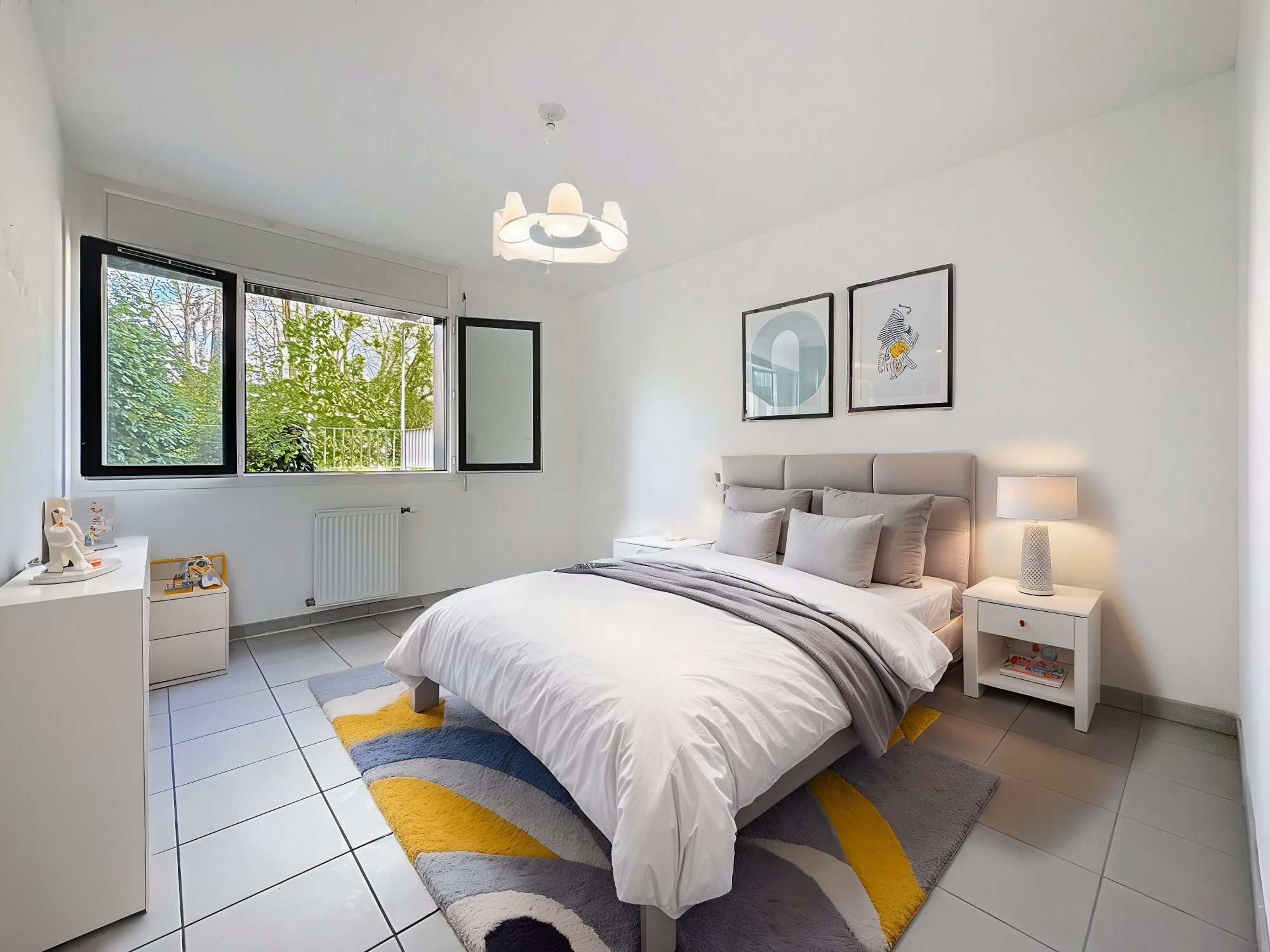 Vénissieux Centre - T3 de 64 m². 2 chambres. Loggia. Garage fermé possible. Vénissieux 69200