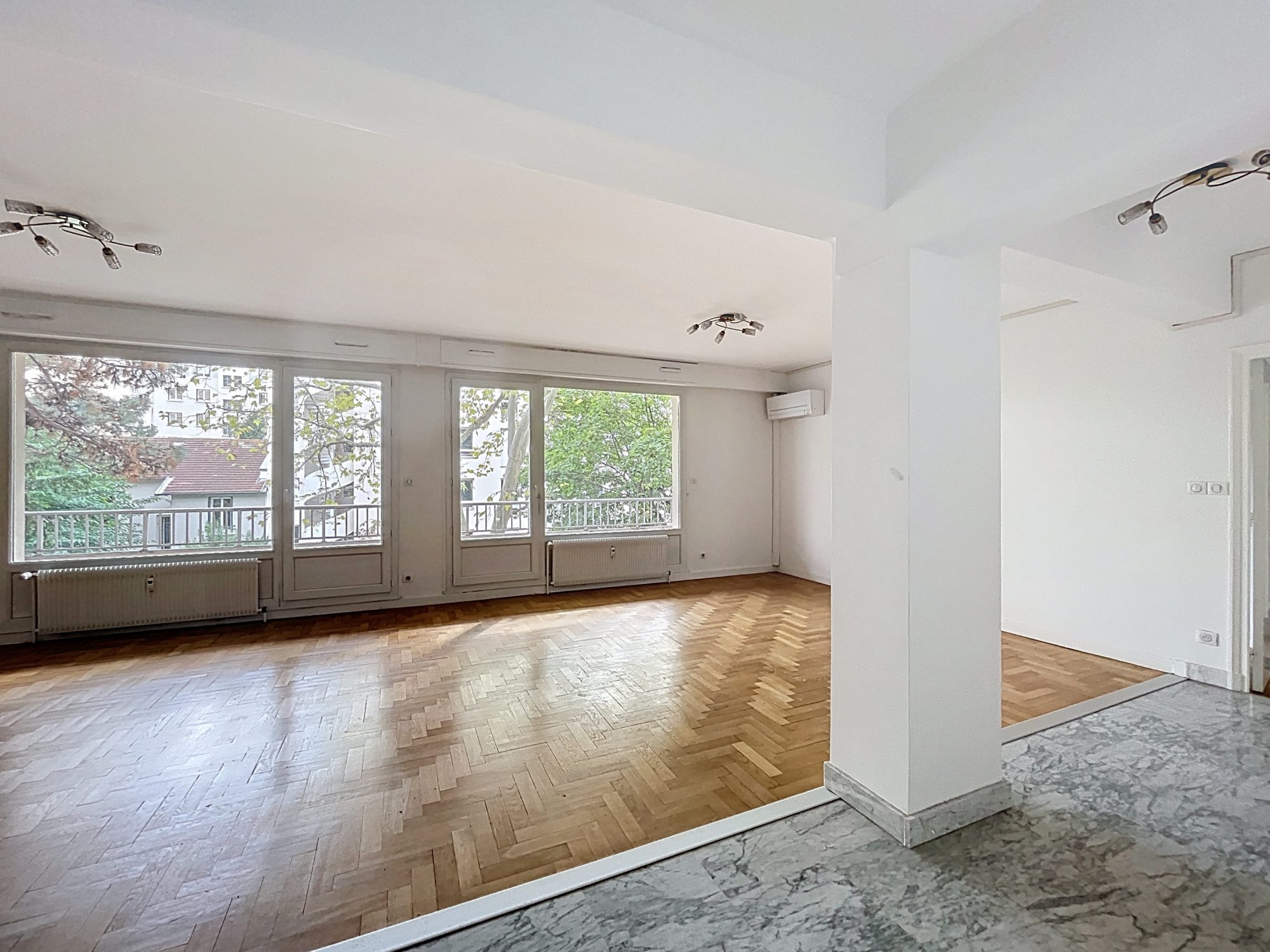 Monplaisir - rue Villon - 162m2 - Balcon 21m2 et box Lyon 69008