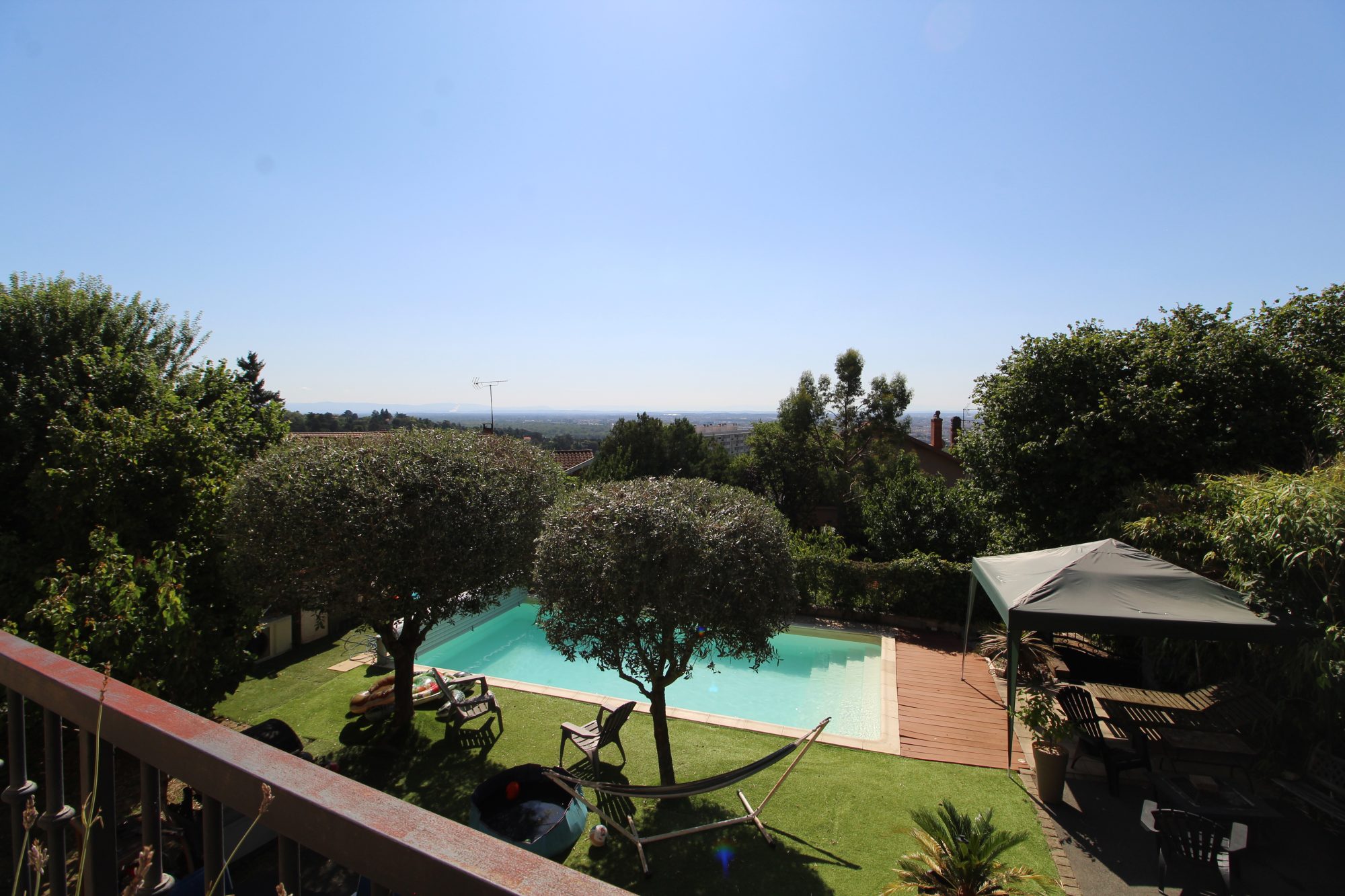 Maison avec vue et piscine