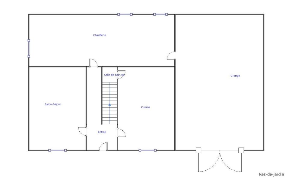 Maison à rénover avec gros potentiel Porte-des-Bonnevaux 38260