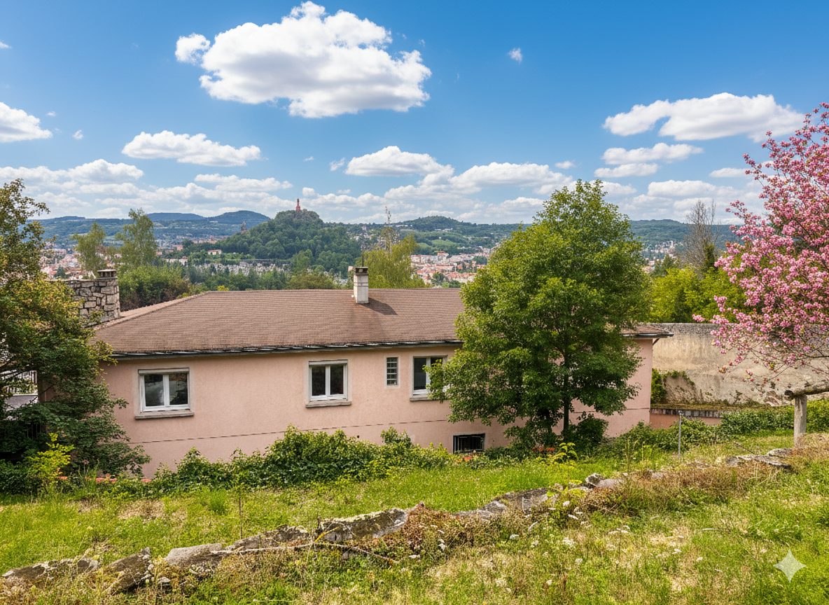 Belle Maison avec Terrain et vue Monuments Le Puy-en-Velay 43000