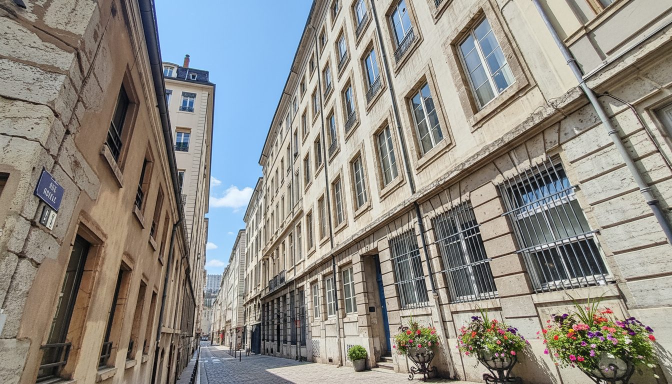 L’élégance du XVIIIème s. au cœur de Lyon – Plateau d’exception 262 m², rue Royale Lyon 69001