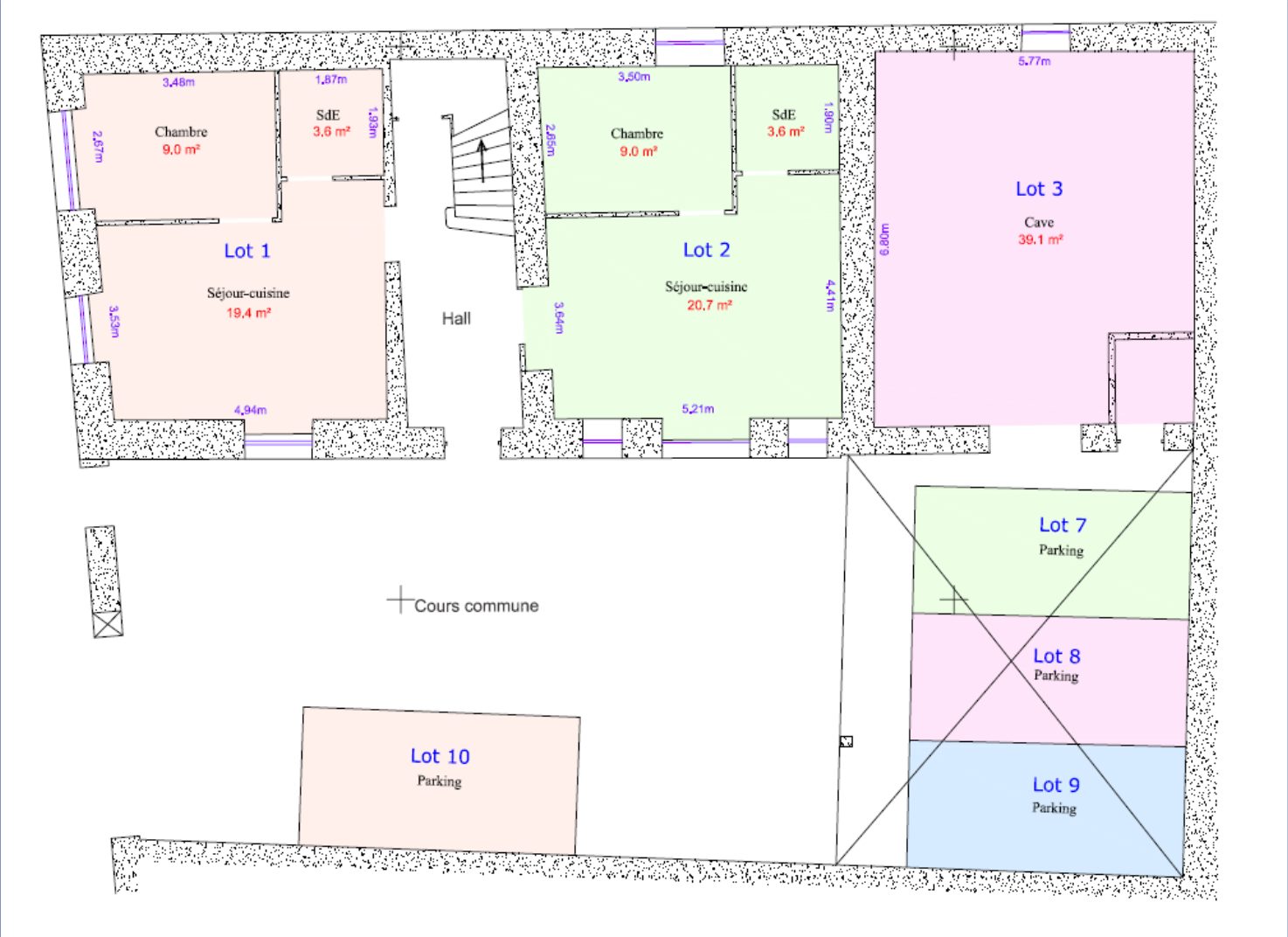 IMMEUBLE AVEC 5 LOTS - SAINT SYMPHORIEN D'ANCELLES Saint-Symphorien-d'Ancelles 71570