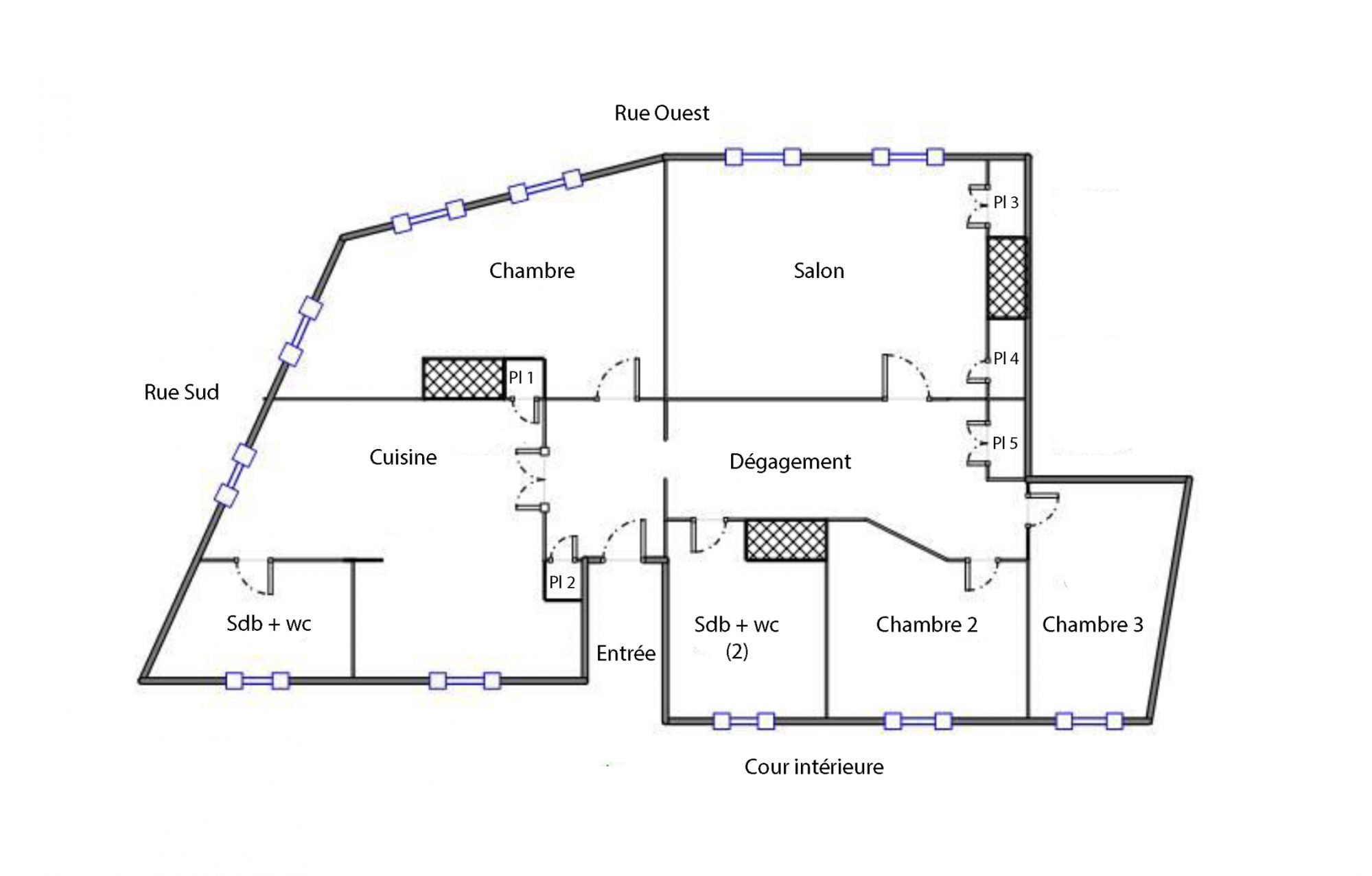 Appartement T4/5 - 3 Ch - 125m2 Vienne 38200