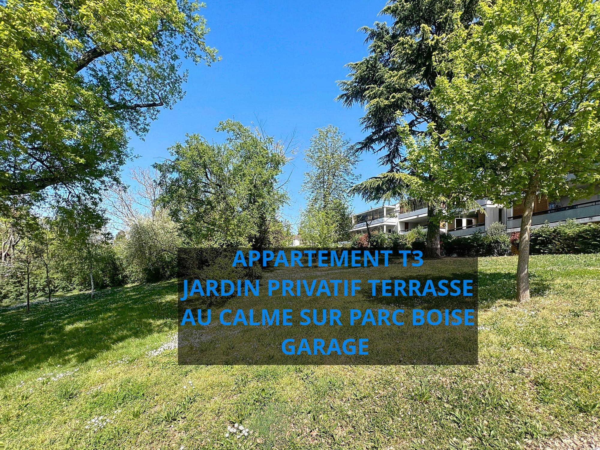 APPARTEMENT 72 M² JARDIN GARAGE