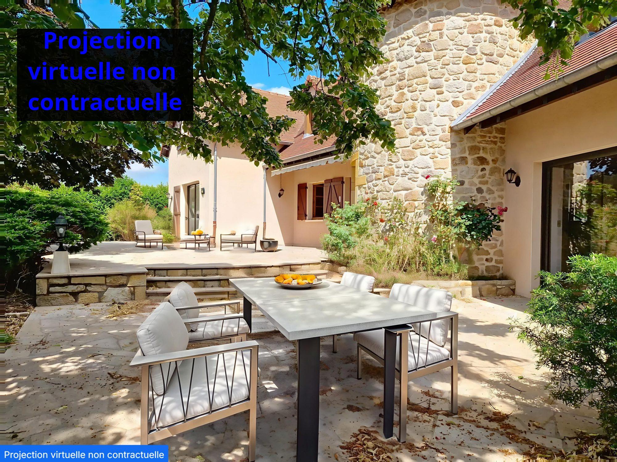 Maison familiale + dépendance pro – Vue dégagée, activité sur place possible ! La Clayette 71800