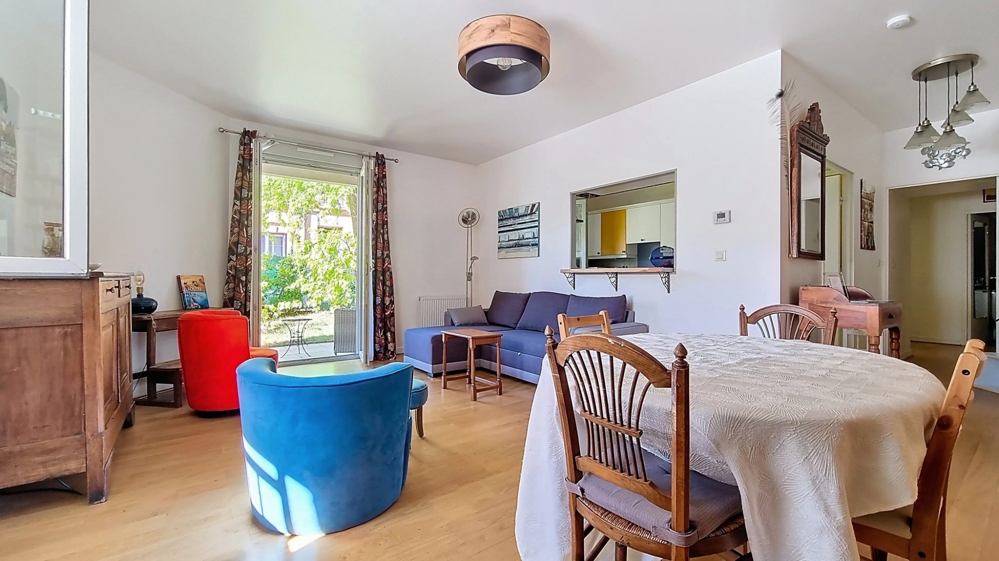 Appartement T3 rénové avec jardin privatif de 70m²