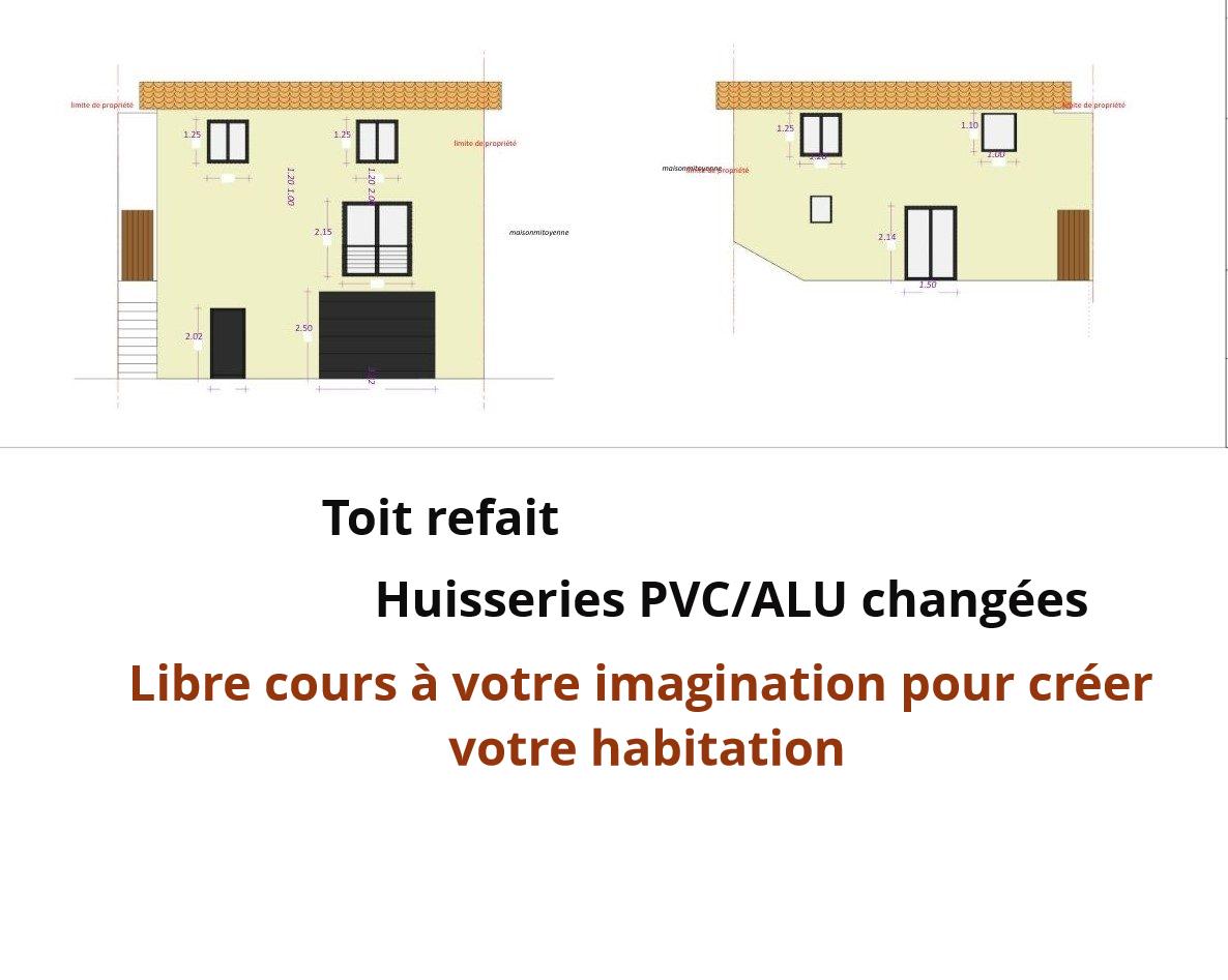 Grange à réhabiliter Env  110 m² Ternand 69620