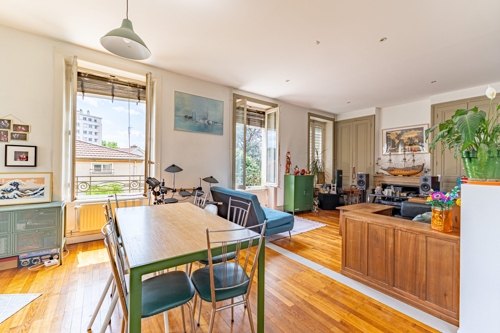 Bel appartement T4 secteur Montchat Lyon 69003